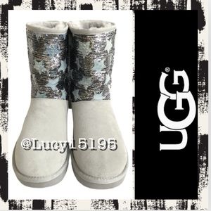 UGG Classic Short Sequin Stars Boots